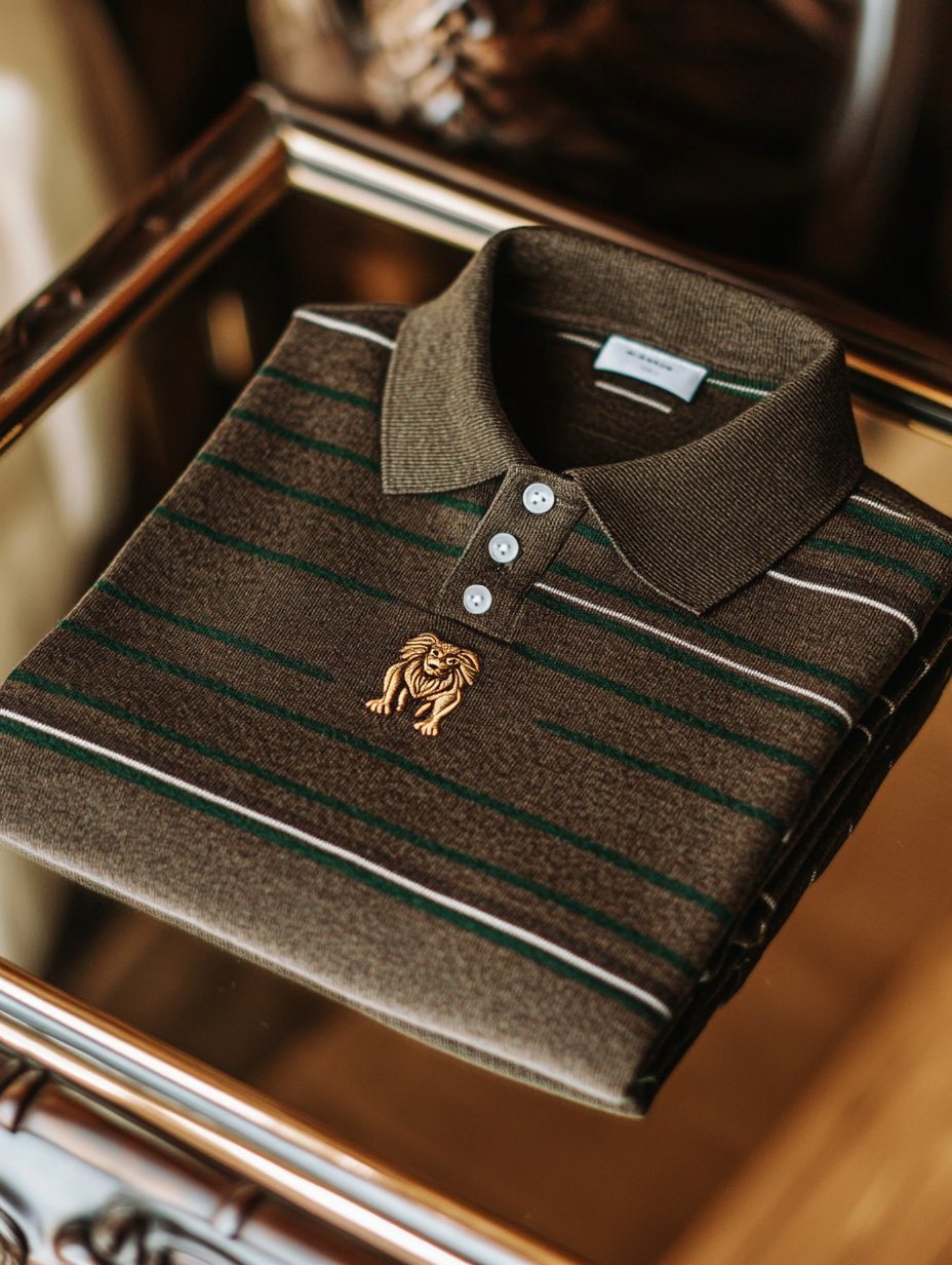 Men's Casual Business Button Short Sleeve Polo T-Shirt