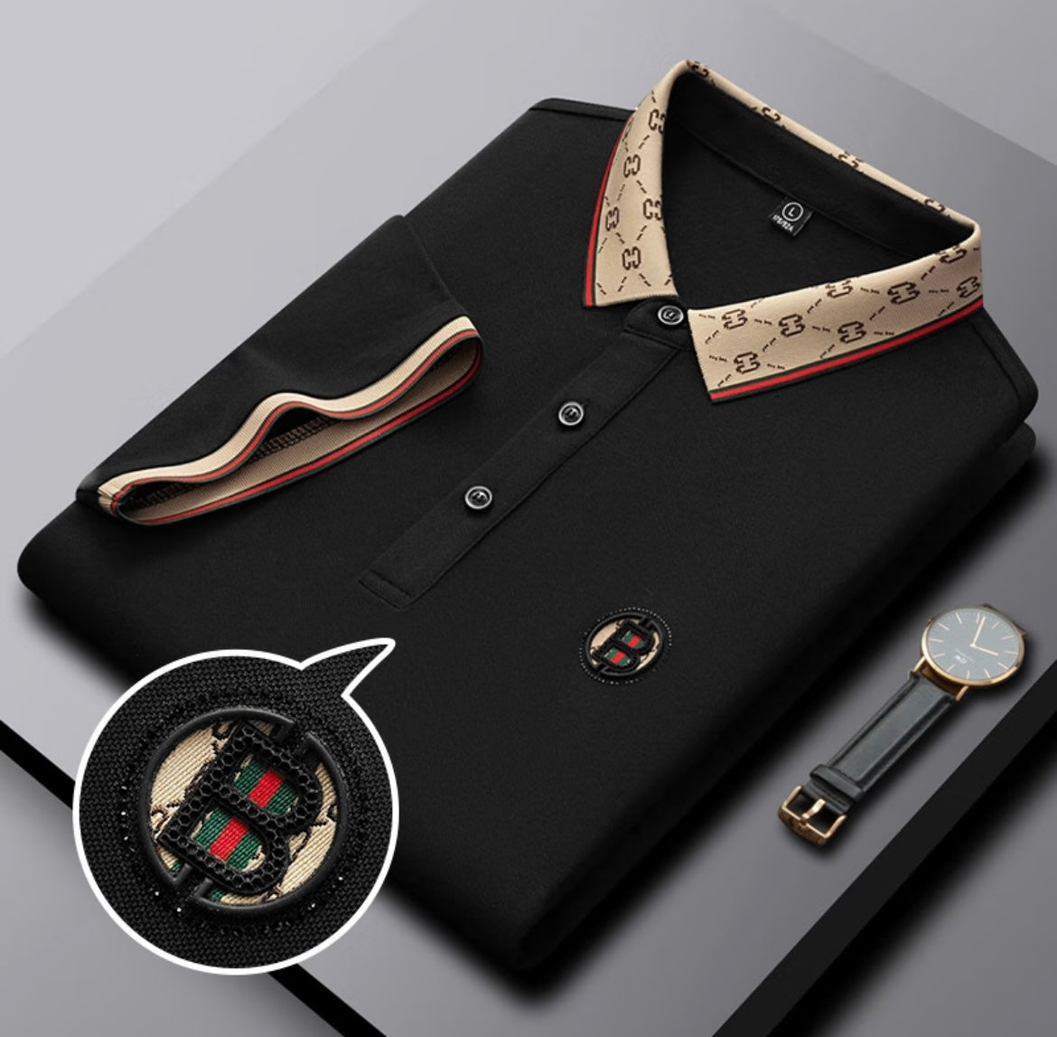 Modern Mark Branded Polo T-Shirt