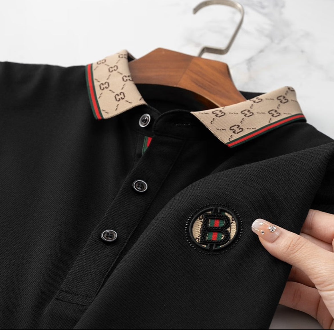 Modern Mark Branded Polo T-Shirt