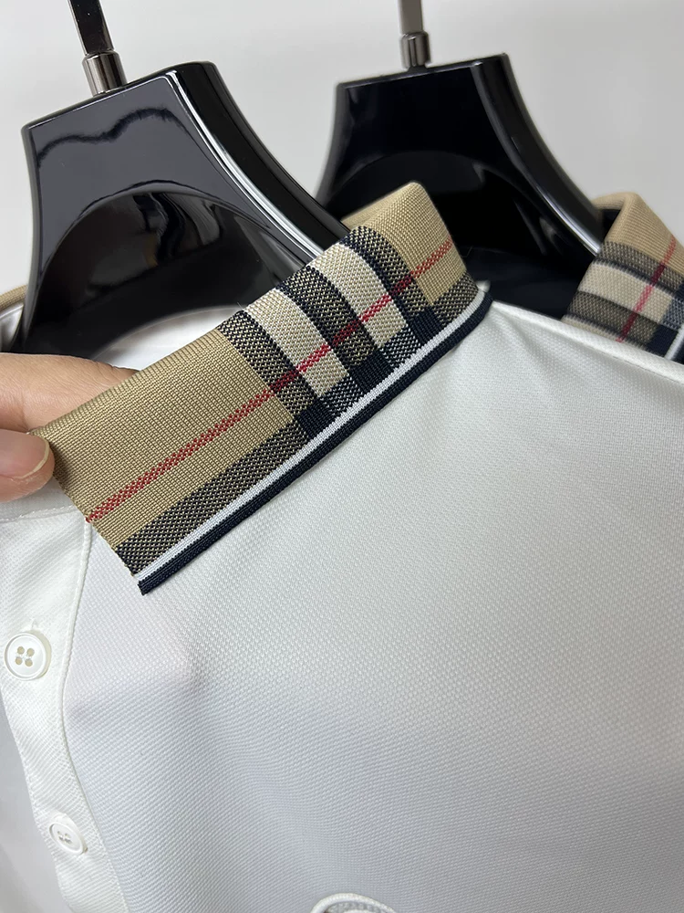 Heritage Plaid Emblem Polo T-Shirt