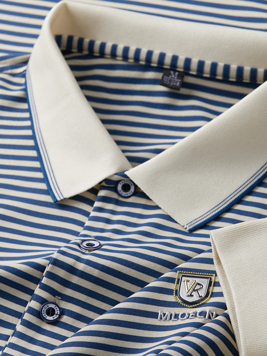 Oxford Elite Striped Polo