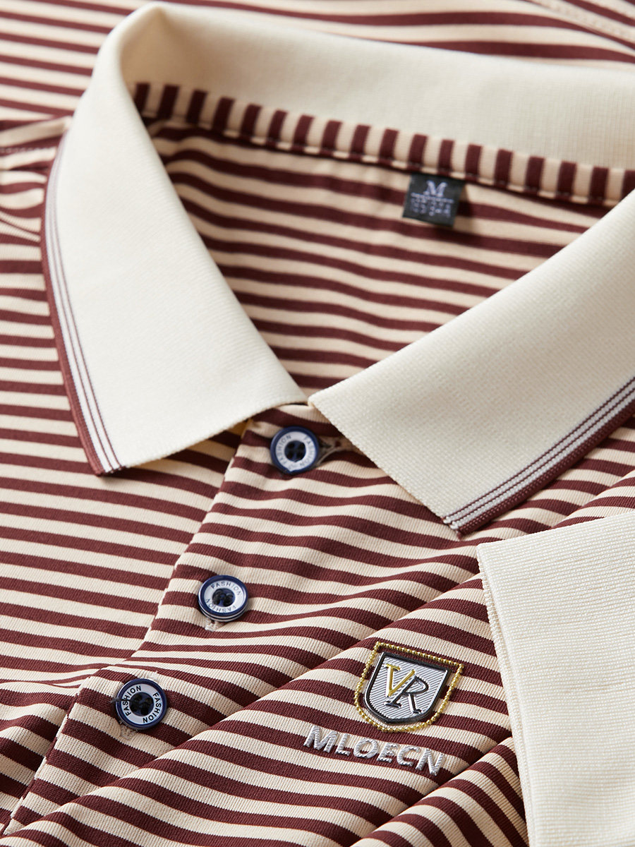 Oxford Elite Striped Polo