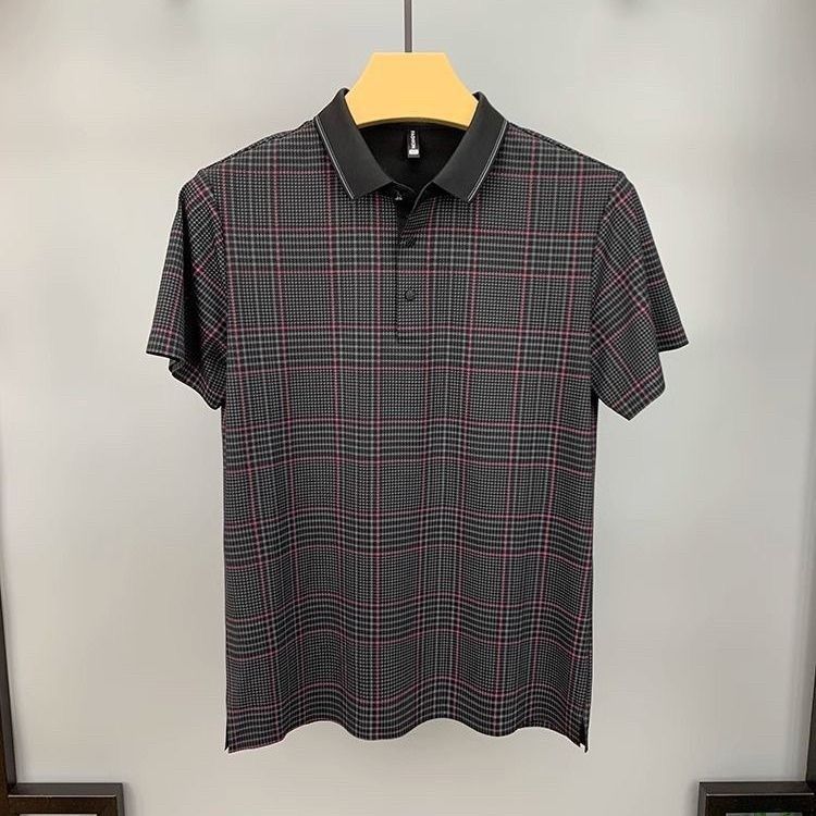 Eternal Plaid Branded Polo T-Shirts