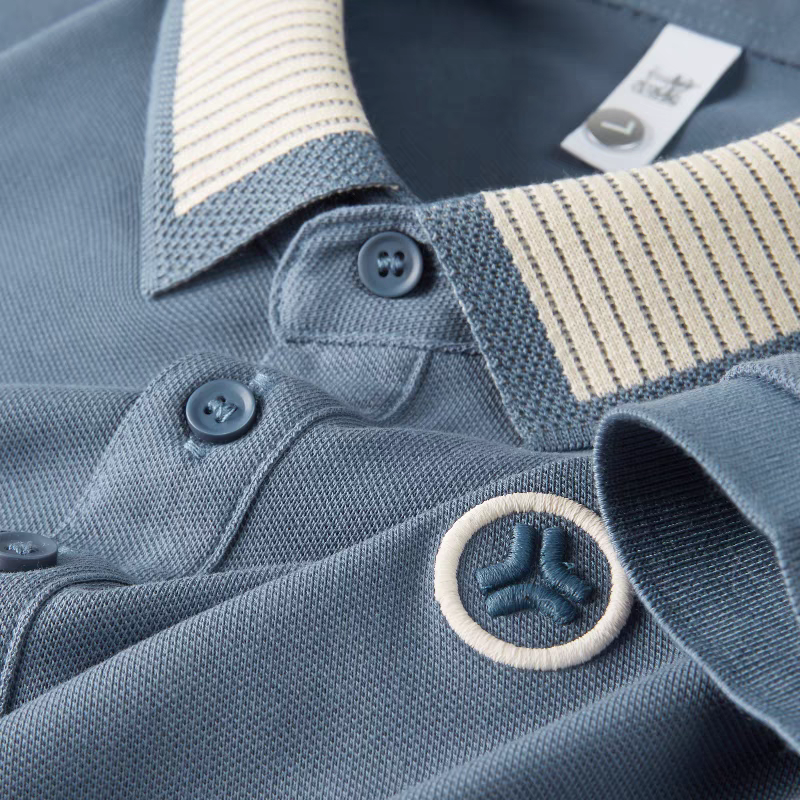 Couture Elite Striped Polo T-Shirt